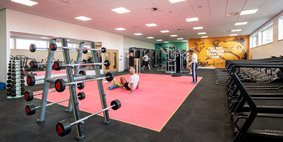 Upper Gym in the Indoor Sports Centre.