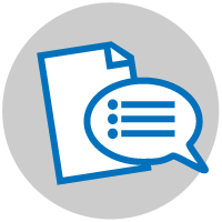 Image: Assessment icon.