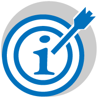 Image: course information icon.