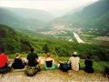 Sitting on the hillside above Kinlochleven