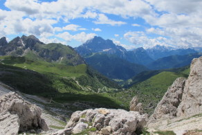 mountains in the Dolomites