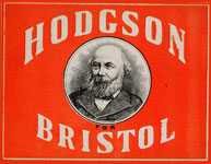 Promotional electioneering card from the late-nineteenth-century Bristol