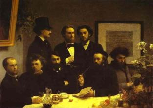 Henri Fantin-Latour: Around the Table (1872)