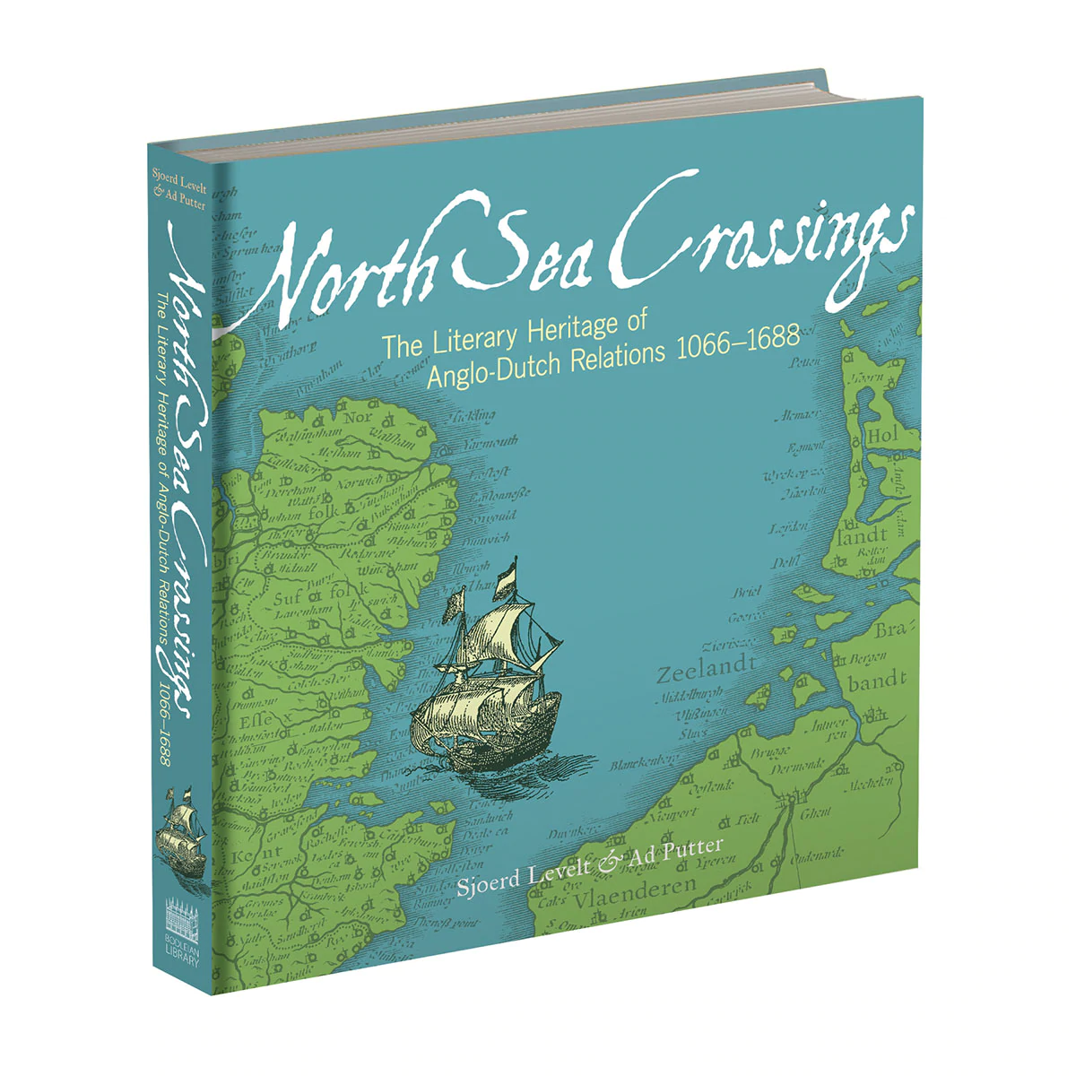 An image of the North Sea Crossing exhibition book