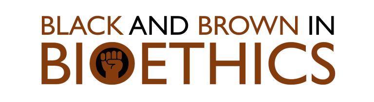 Black and Brown in Bioethics Logo