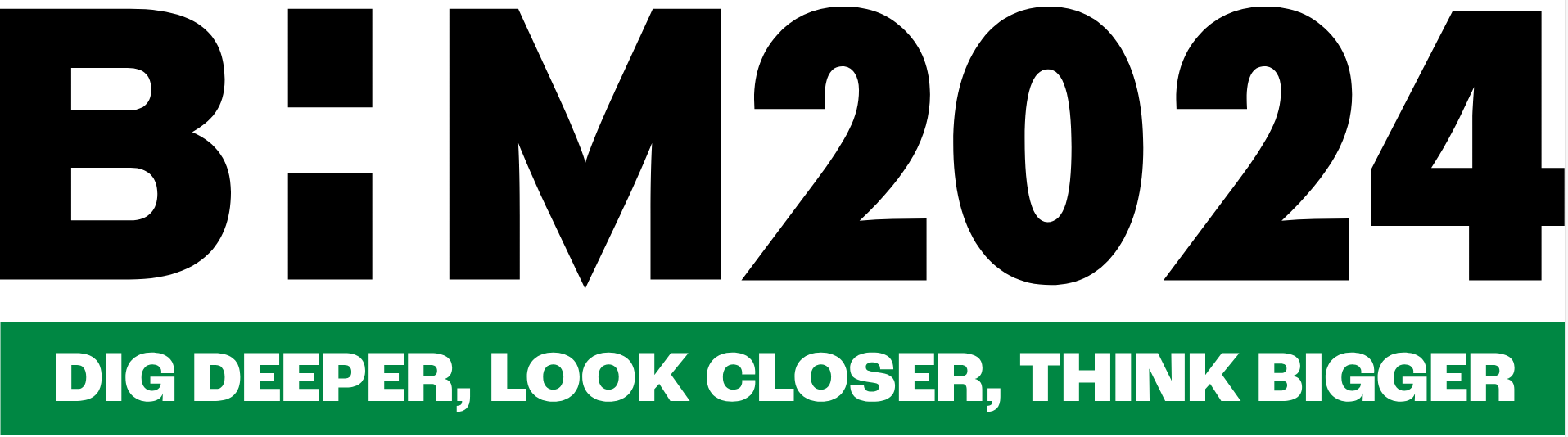 Black History Month 2024 Logo: Dig Deeper, Look Closer, Think Bigger
