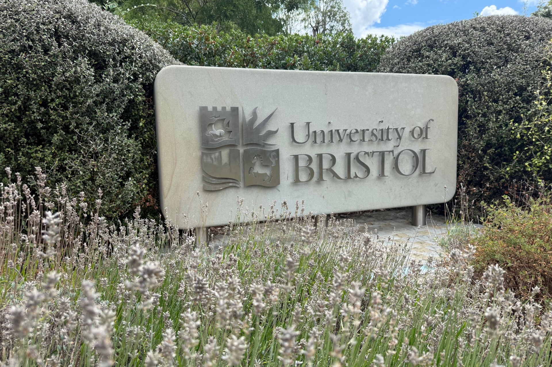 University of Bristol sign