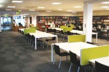 Image of the Chemistry Library following its recent refurbishment