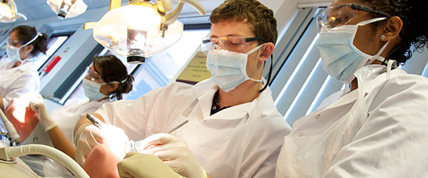 Students in Clinical Skills Laboratory