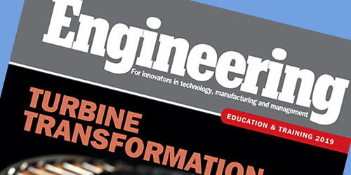 Engineering magazine front page