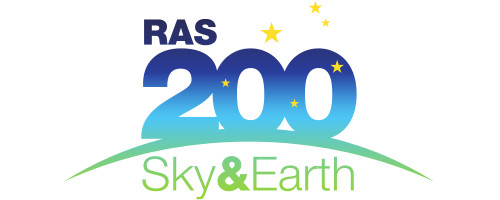 RAS200: Earth and Sky logo