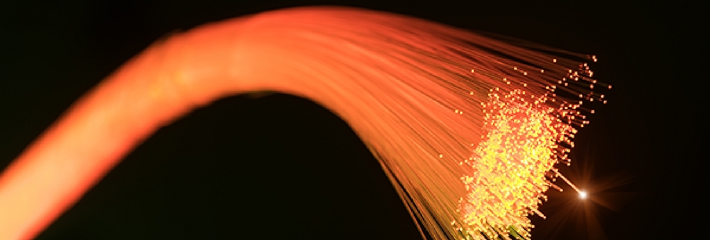 Orange fibre optics; booming internet with twisted light