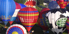Bristol balloon festival balloons