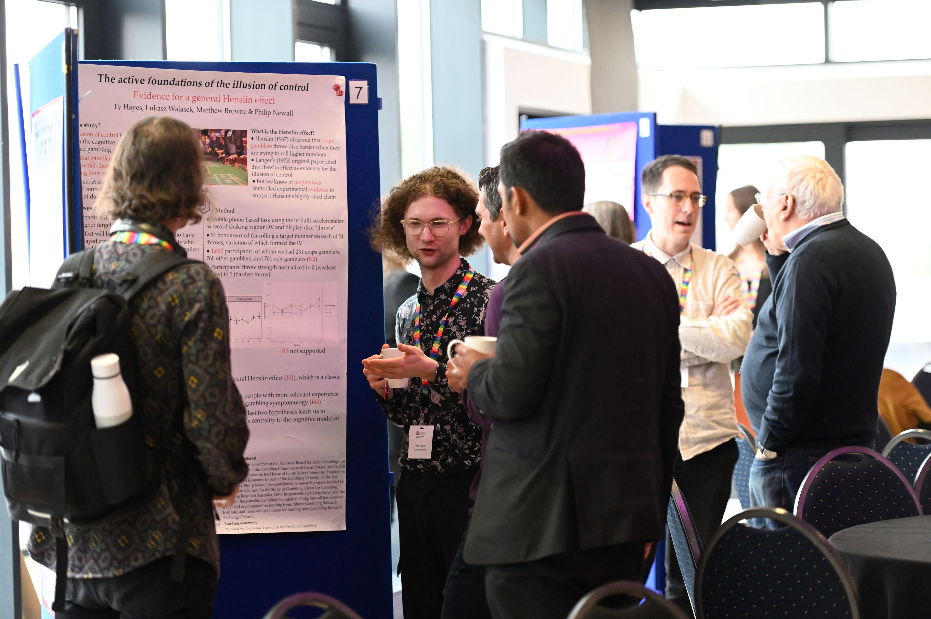 Poster session at the Bristol Hub for Gambling Harms Research 2023 Colloquium