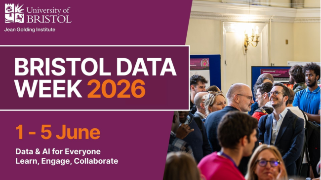 Bristol Data Week 2025, 1-5 June 2026
