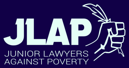 Junior Lawyers Against Poverty website homepage