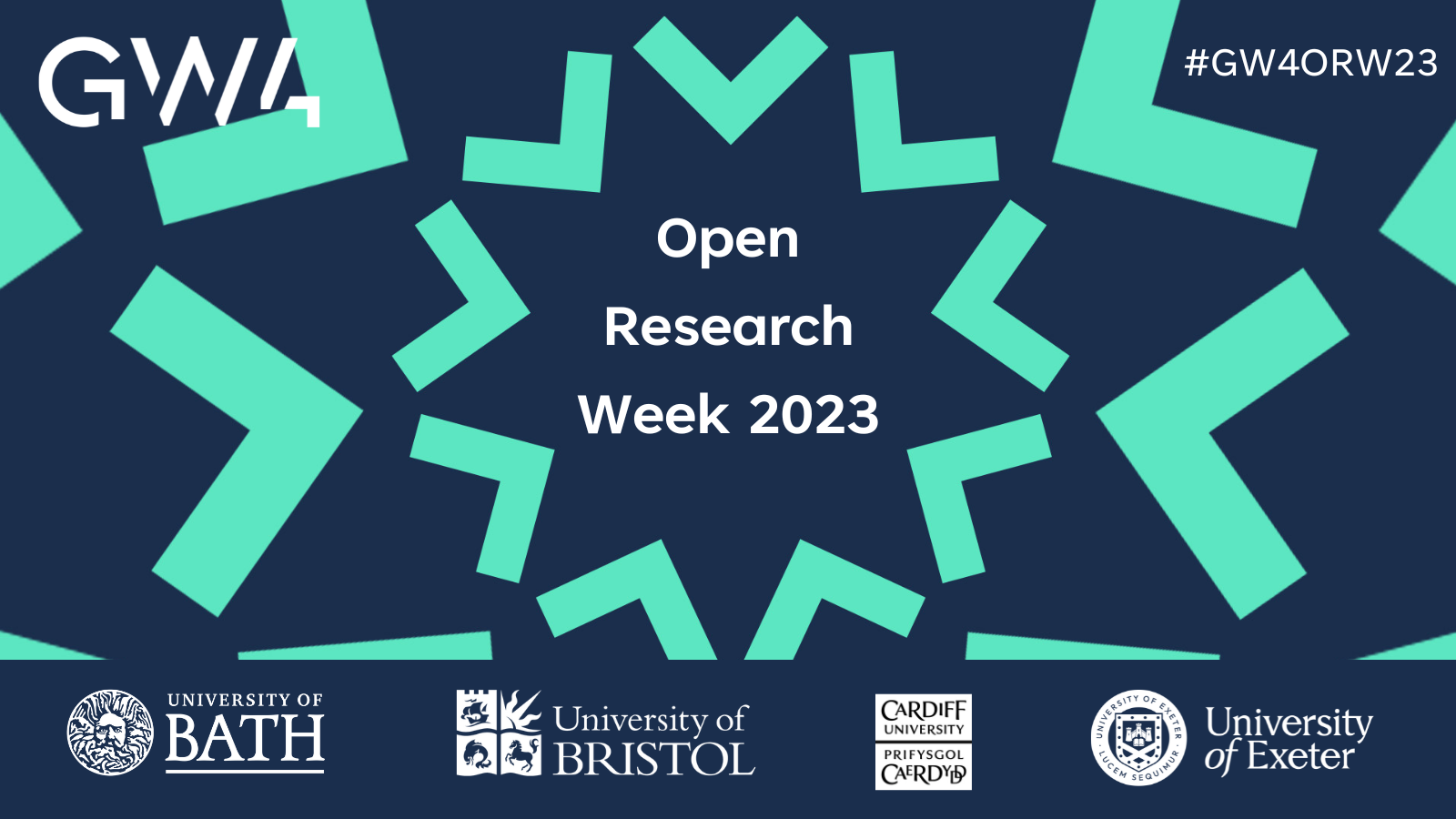 GW4 Open Research Week 2023 graphic