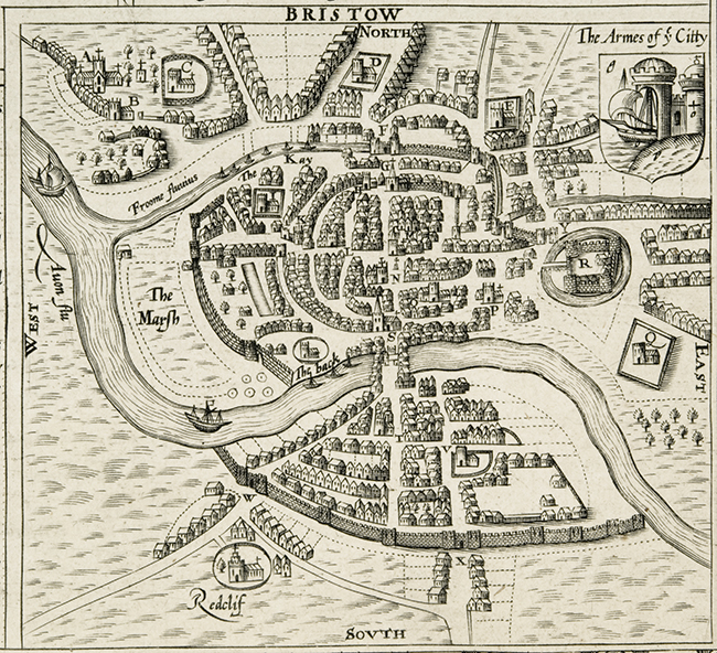 Plan of Bristol.