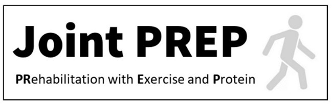 Joint Prep Logo, prehabilitation with exercise and protein