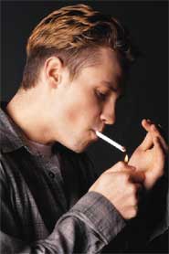 Conventional study linked cigarette smoking to lung cancer