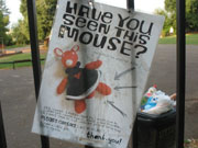 Poster of Laurel's missing Mouse