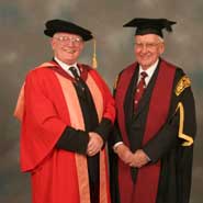 Image of Councillor Bill Martin and Mr Jim Foulds