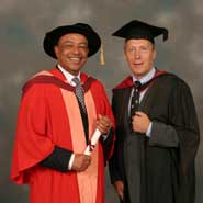 Image of the Rt Hon Paul Boateng and Professor Richard Hodder-Williams