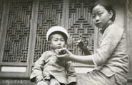 Lunchtime at the Methodist Mission School, Chaotung (Zhaotong) Yunnan c.1937