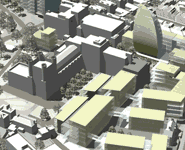 Detail of the masterplan for the Precinct