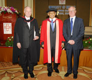 An image from left to right: Mr Chris Harries, Dr Surin Pitsuwan, Professor Eric Thomas