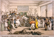 The exhibition of Bonaparte's carriage