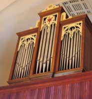 The new pipe organ