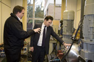 George Osborne visiting the Faculty of Engineering