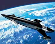 An image of the SKYLON space plane