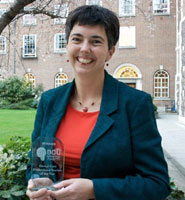 Alison Grant, dental care professional teacher of the year 2008