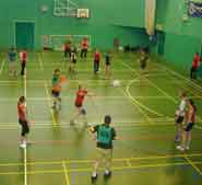 Healthy competition on the netball court