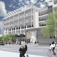 Architect's visualisation of the refurbished building