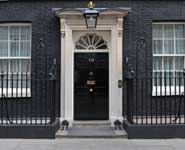 10 Downing Street - the official London home of the British Prime Minister