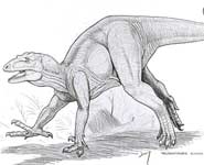 An artist's impression of the Bristol Dinosaur