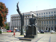Broken Man Statue - Revolution Square, Bucharest
