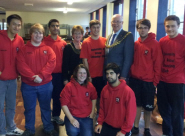 Lord Mayor of Bristol Geoff Gollop joins the Bristol University Lifesaving Club