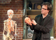 Professor Bruce Hood delivering one of the 2011 Ri Christmas Lectures