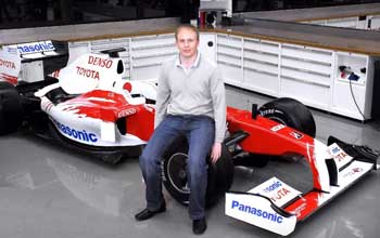 Dr David Delamore-Sutcliffe, Senior Future Concept Aerodynamicist at the Marussia F1 team