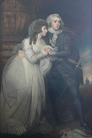 Joseph Holman and Anne Brunton as Romeo and Juliet (Act V) (c1787) by Mather Brown