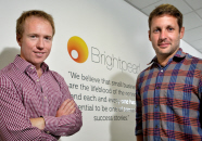 Andrew Mulvenna and Chris Tanner, the co-founders of Brightpearl
