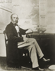 A photograph of Charles Moore c1860