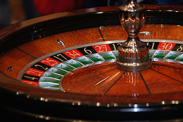 Image of a roulette wheel
