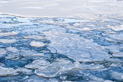 Image of melting ice