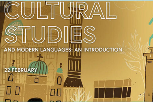 Image from poster advertising the Cultural Studies MOOC
