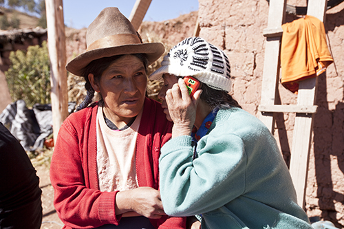 Women from Quipu, Peru